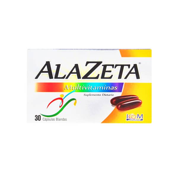 Alazeta Multivitamínico x 30 Cápsulas - Icom