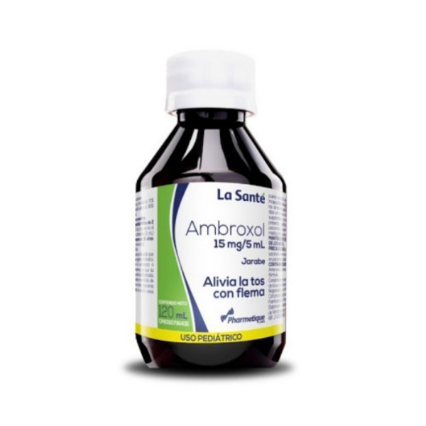Ambroxol Jarabe Pediátrico 15mg/5ml 120ml La Santé