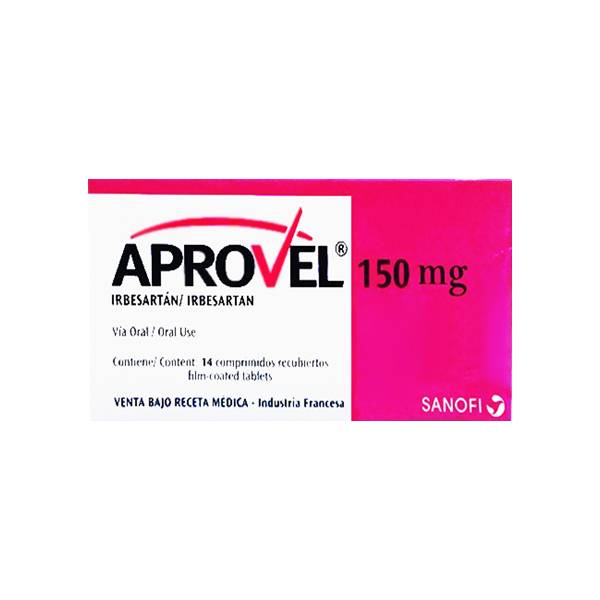 Aprovel Irbesartán 150mg x 14 Comprimidos - Sanofi