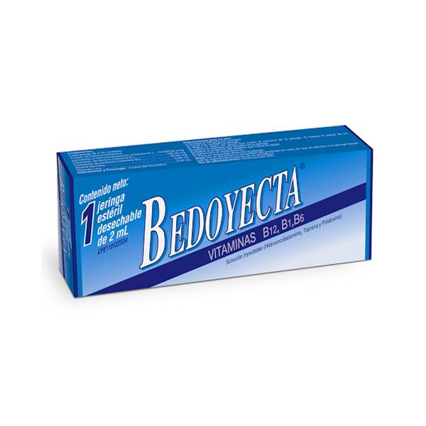 Bedoyecta Complejo B Solución Inyectable (Prellenada) 2ml Farma