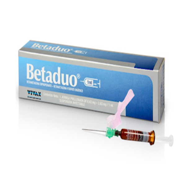 Betaduo Betametasona Suspensión Inyectable (Prellenada) 1ml Vivax