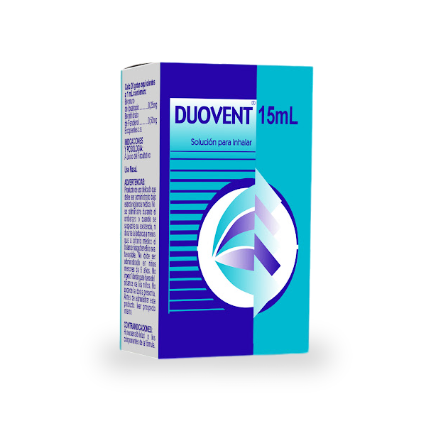 Duovent Bromuro De Ipratropio+Fenoterol Solución Para Inhalación 15 ml Oftalmi