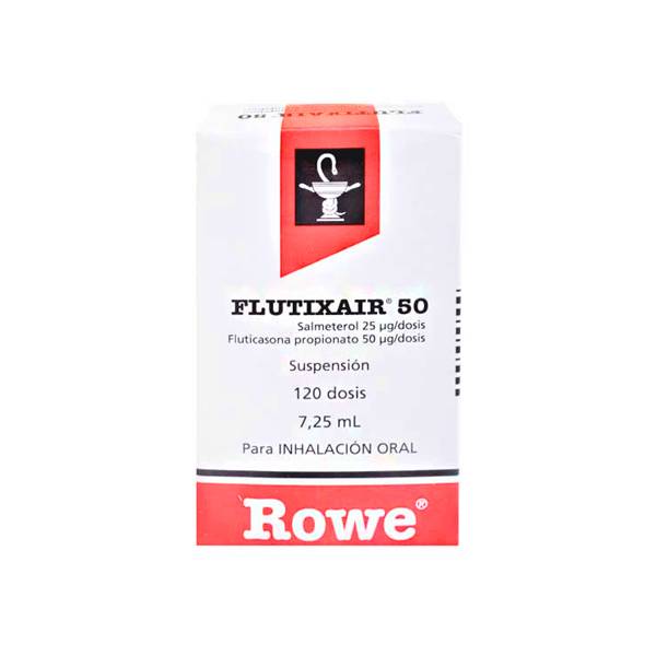 Flutixair Fluticasona+Salmeterol Inhalador 25-50mcg/120Dosis Rowe