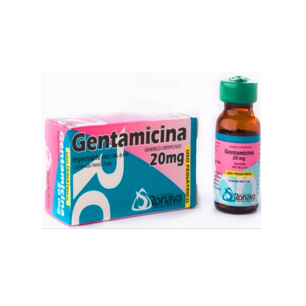 Gentamicina Ampolla 20mg/2ml I.M/IV Ronava