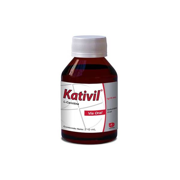 Kativil L-Carnitina Jarabe 1gr/10ml 240 ml Cofasa