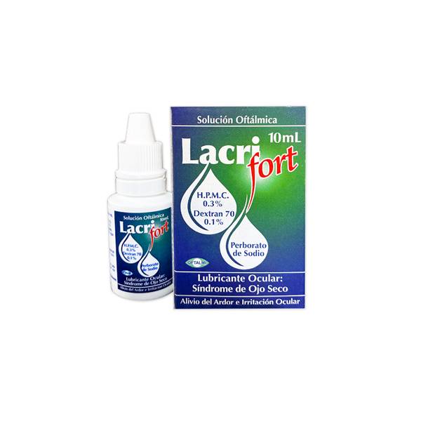 Lacrifort Dextran+Hidroxipropilmetilcelulosa Solución Oftálmica X 10ml Oftalmi