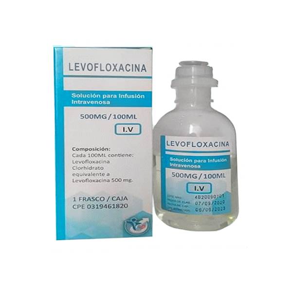Levofloxacina Ampolla 500mg/100ml IV Biomedic