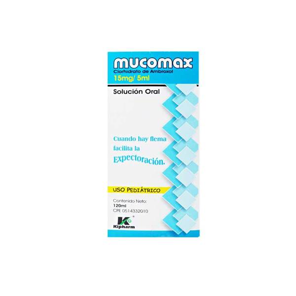 Mucomax Ambroxol Jarabe Pediátrico 15mg/5ml x 120ml Kimiceg