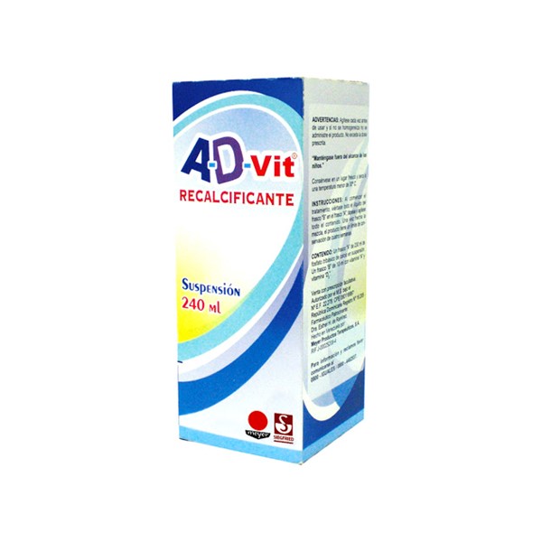 Multivitamínico A-D-Vit Suspensión 240ml Siegfried