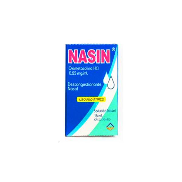 Nasin Nafazolina Gotas Pediátrico 0.25mg/ml 15mg Leti