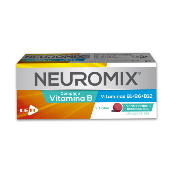 Neuromix Complejo B 10 Comprimidos - Leti