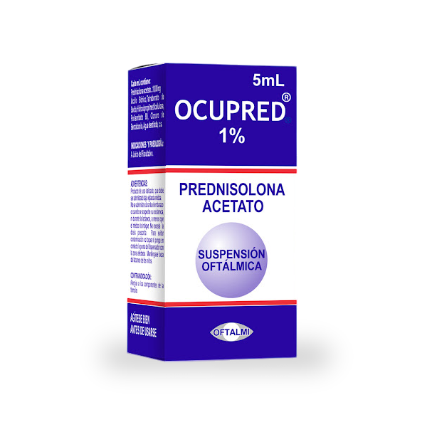 Ocupred Prednisolona 1% Solución Oftálmica 5ml Oftalmi