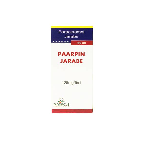 Paarpin Paracetamol Jarabe 125mg/5ml x 60ml - Pinnacle