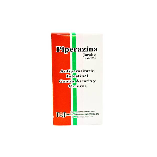 Piperazina Jarabe 500mg/5ml x 120ml - Innov.Quimica