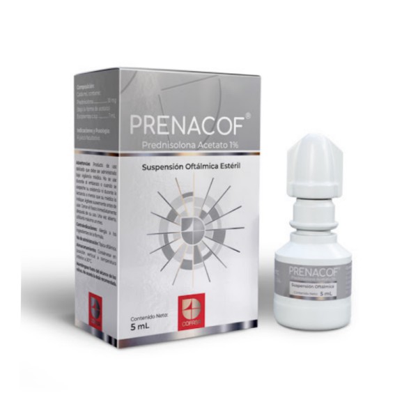 Prenacof Prednisolona Solución En Gotas 5ml Cofasa