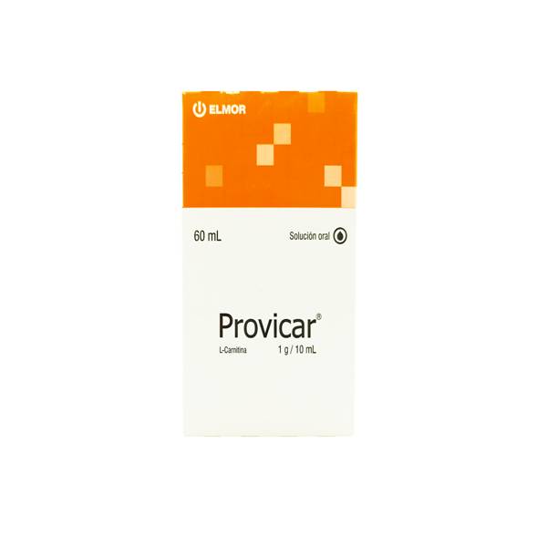Provicar L-Carnitina Jarabe 1g/10ml x 60ml - Elmor