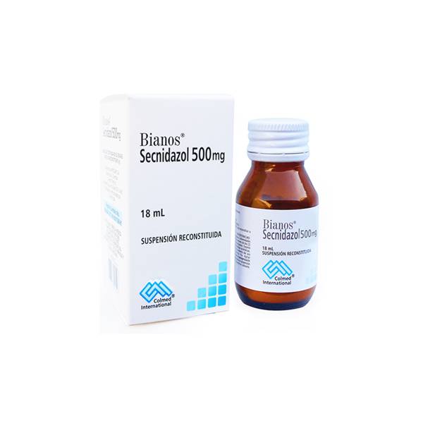Secnidazol Suspensión 500mg/18ml Colmed