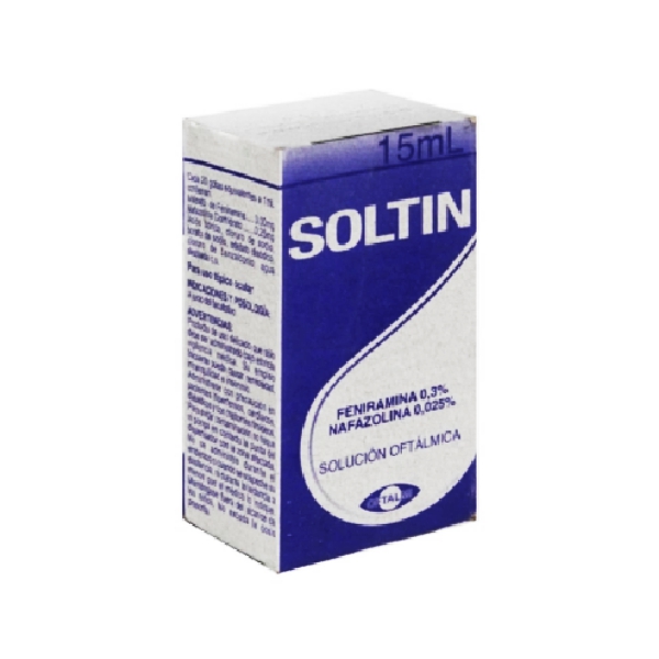 Soltin Nafazolina Solución Oftálmica 15 ml Oftalmi