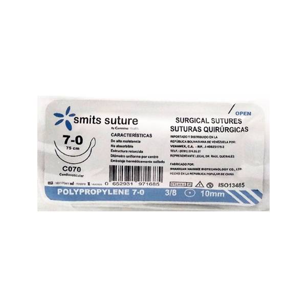 Sutura Prolene 7-0 C070 Smiths Suture