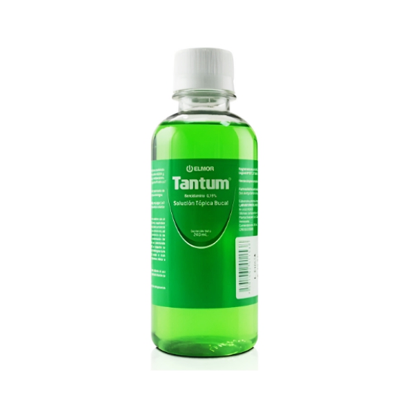 Tantum Bencidamina Solución Bucal 0.15% 240ml Elmor