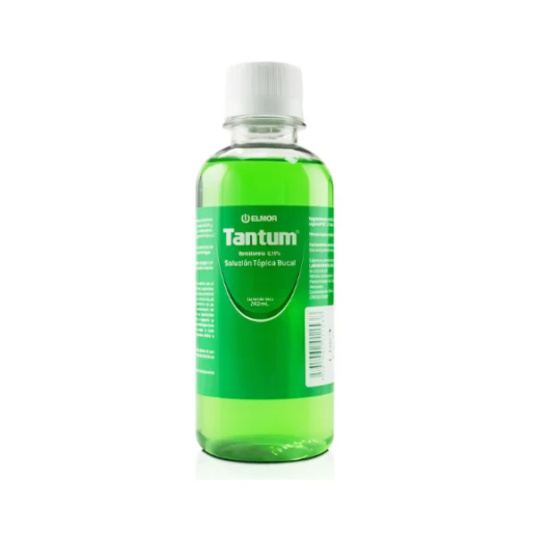 Tantum Bencidamina Solución Bucal 0.15% 240ml Elmor