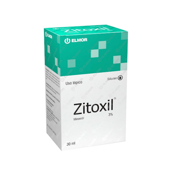 Zitoxil Minoxidil Solución En Gotas 3% x 30ml Elmor
