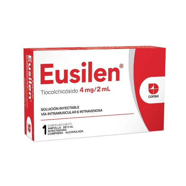 Eusilen Tiocolchicósido Ampolla I.M/IV 4mg/2ml Kit 1 - Cofasa