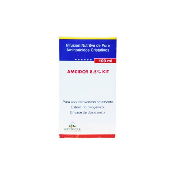 Amcidos Aminoplasmal 8.5% Kit Ampolla I.V 100ml - Pinnacle