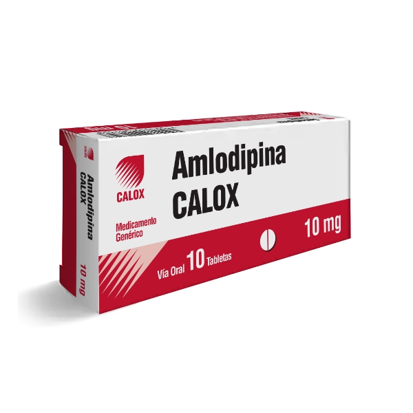 Amlodipina 10mg x 10 Tabletas - Calox