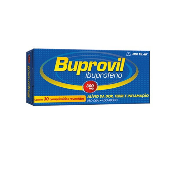 Buprovil Ibuprofeno 600mg x 20 Comprimidos - Multilab