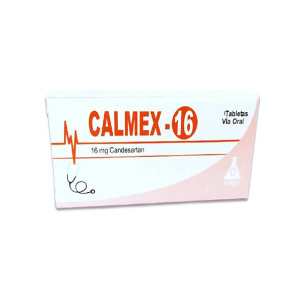 Calmex Candesartán 16 mg x 30 Tabletas - Farqui