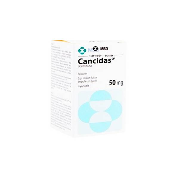 Cancidas Caspofungina Ampolla 50mg I.V - MSD