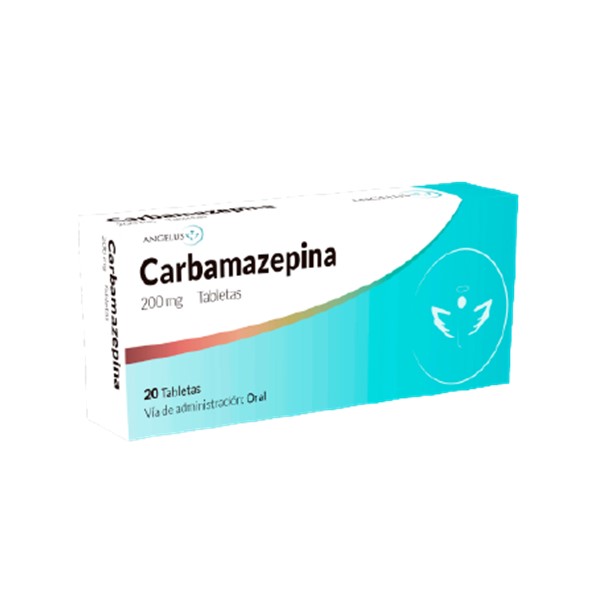 Carbamazepina 200mg x 20 Tabletas - Angelus