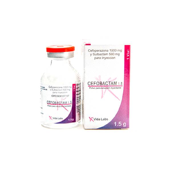 Cefobactam Cefoperazona Ampolla 1.5gr - Vida L