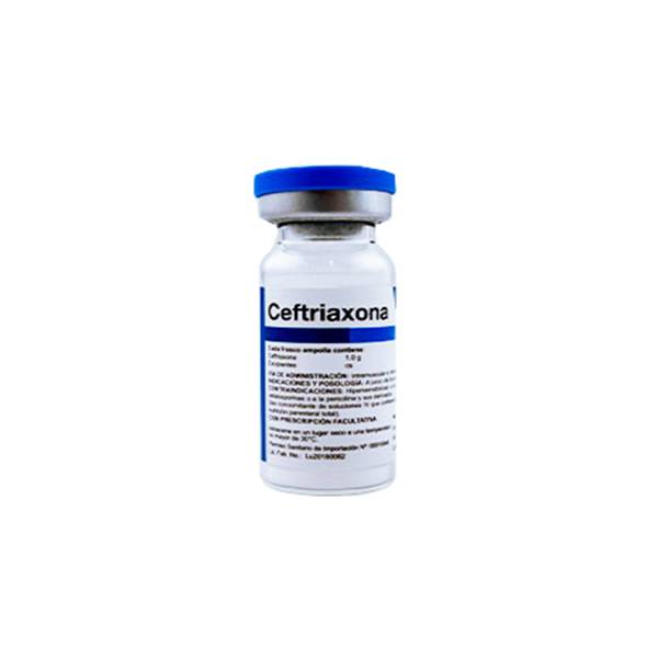 Ceftriaxona Ampolla 1gr. I.M/I.V - Dynalab