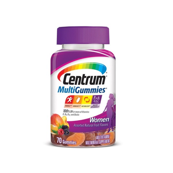 Centrum Women Multivitamínico x 70 Gomitas