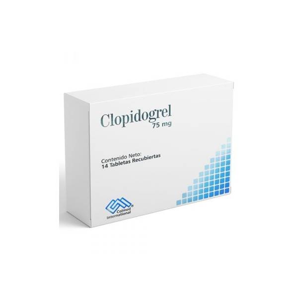 Clopidogrel 75mg x 14 Tabletas - Colmed