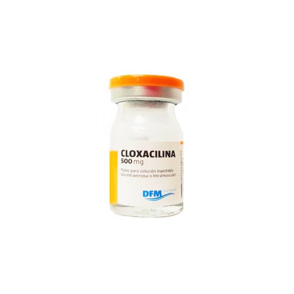 Cloxacilina Ampolla 500mg I.M/I.V Dfm