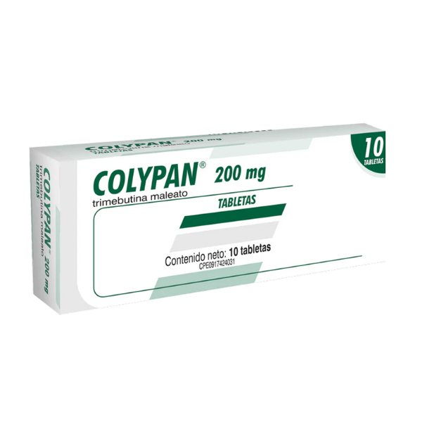 Colypan Trimebutina 200mg x 10 Tabletas - Farma