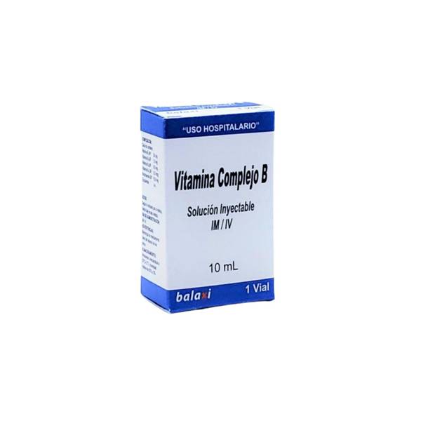 Complejo B Ampolla 10ml/I.M/I.V - Balaxi
