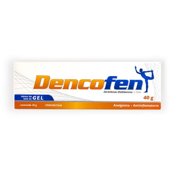 Dencofen Diclofenac Sódico Gel 40gr - Ponce Y Benzo