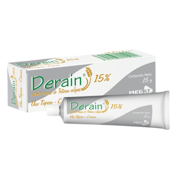 Derain Fenoxietanol+Triticum Vulgare 15% Crema Tópica 15gr