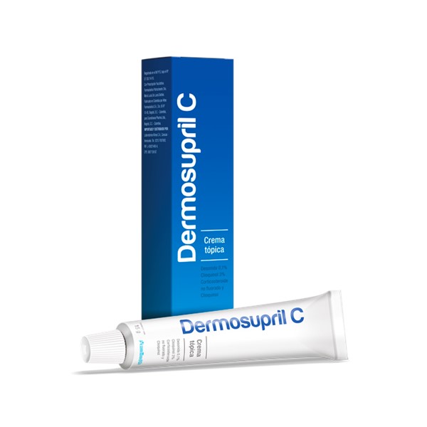 Dermosupril C Clioquinol+ Desonida Crema De Uso Tópico x 15g - Medihealth