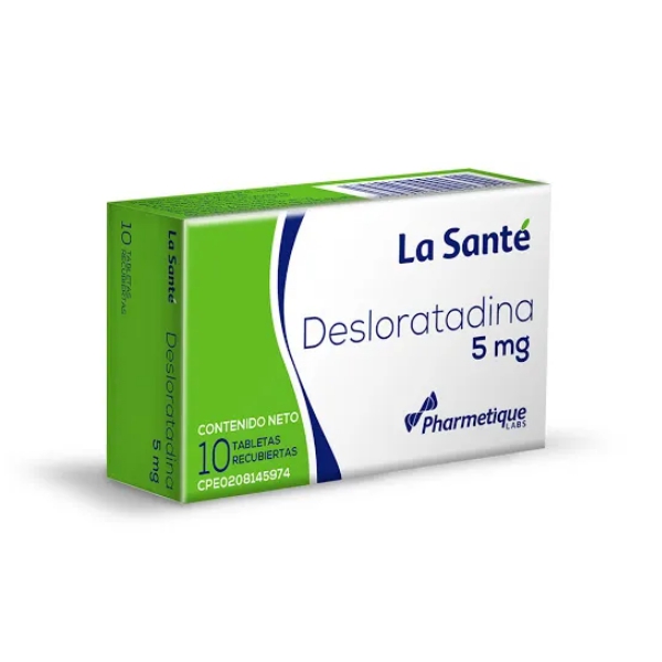 Desloratadina 5mg x 10 Tabletas - La Santé