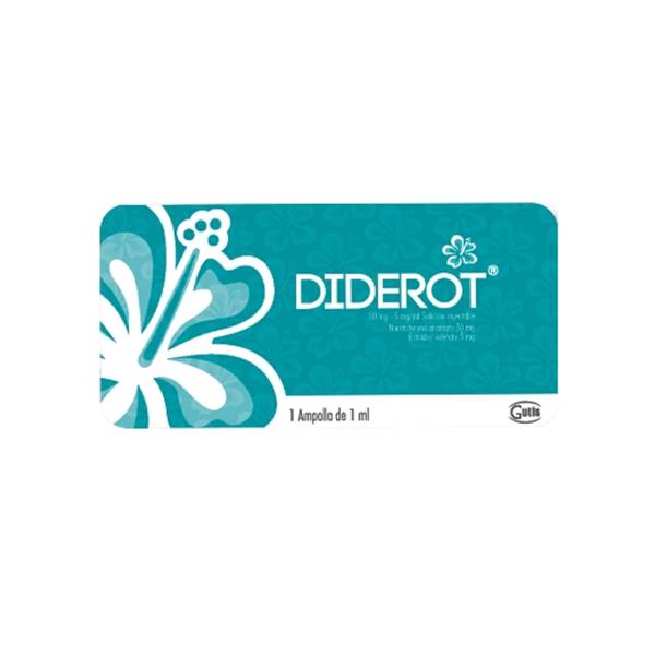 Diderot Ampolla 50mg-5mg/ml I.M Gutis