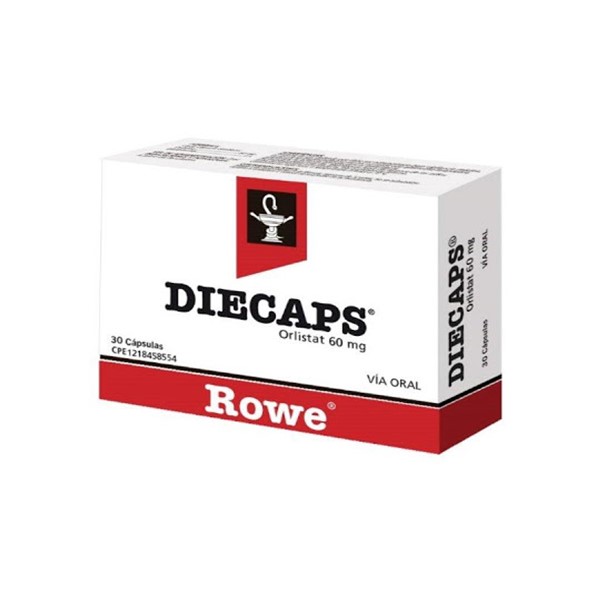 Diecaps Orlistat 60mg x 30 Cápsulas - Rowe