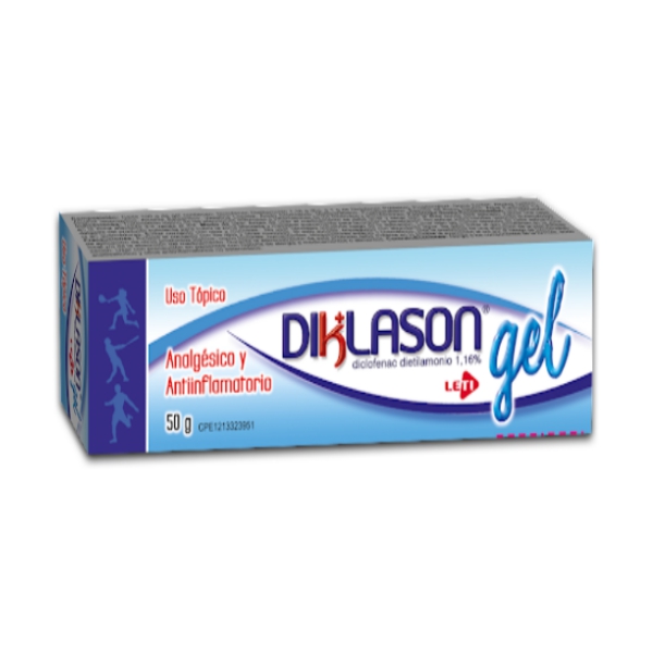 Diklason Diclofenac Sódico 1.16% Gel 50gr - Leti