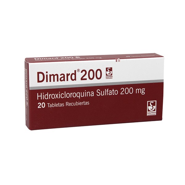 Dimard Hidroxicloroquina 200mg x 20 Tabletas - Siegfried