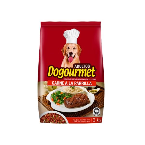 Dogourmet Adultos Carne A La Parrilla 2 Kg