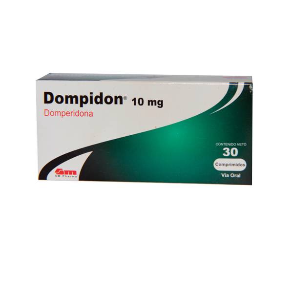 Dompidon Domperidona 10mg x 30 Comprimidos - SM Pharma